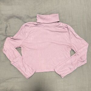 Sunday Best Cropped Turtle Neck Sweater